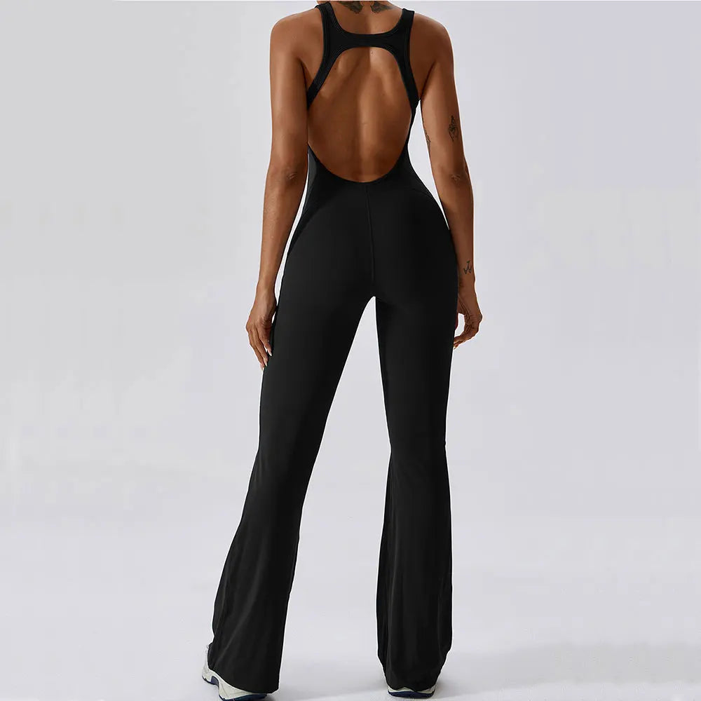 SCULPT FLARE - JUMPSUIT