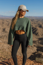Fitness Crop Top for Women – Stretch Gym & Yoga Activewear