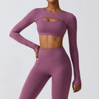 Essential Long-Sleeve Yoga Top