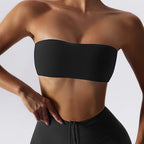 Seamless Strapless Sports Bra