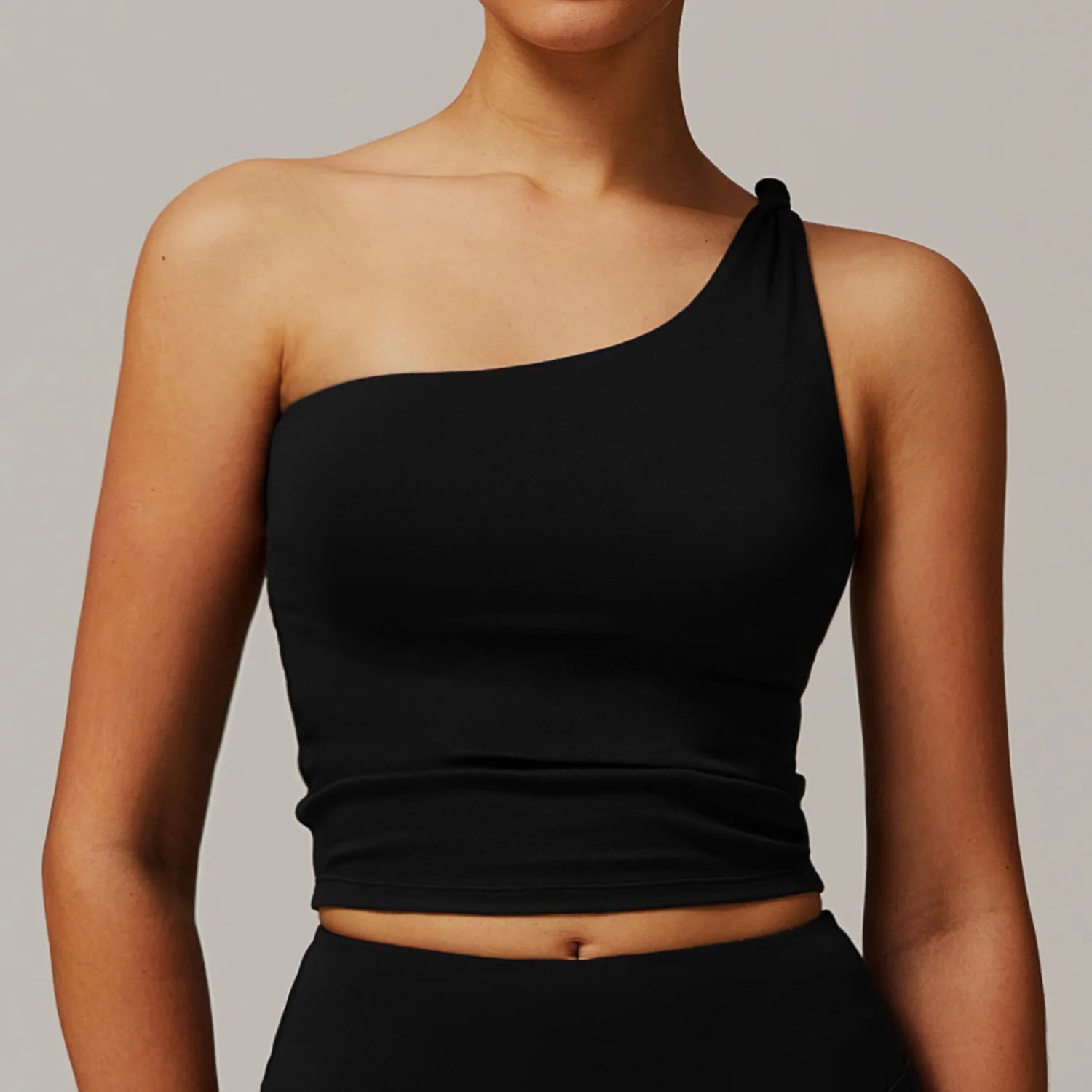 Women Sports Bra Gym Top Push Up Underwear Fitness Bras One Shoulder Yoga Bra Shockproof Yoga Running Bra Sexy Training Vest
