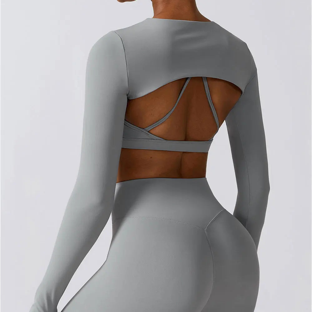 Essential Long-Sleeve Yoga Top