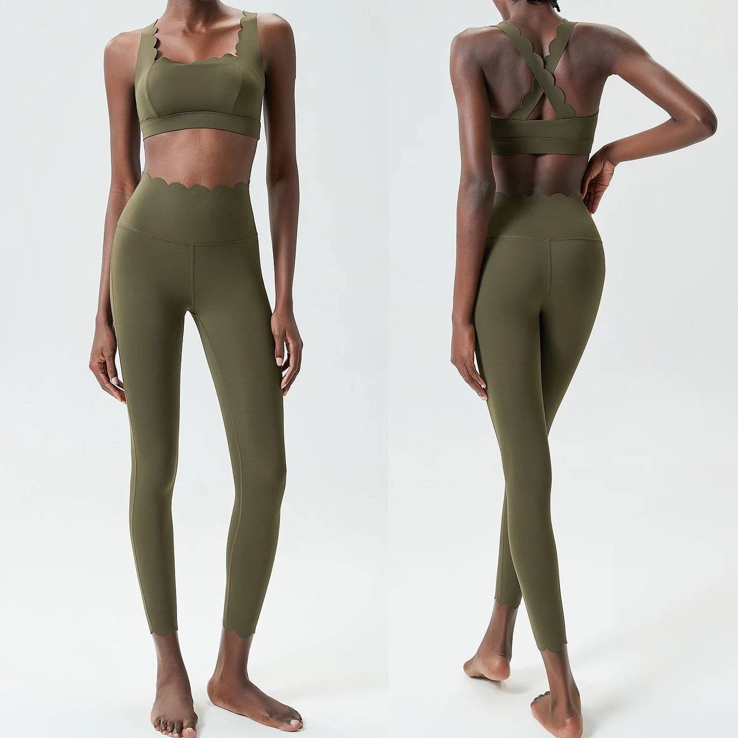 ULO - Set of Two – Seamless Sports Bra & Leggings