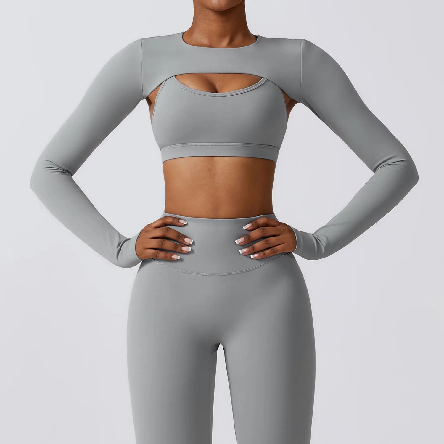 Essential Long-Sleeve Yoga Top