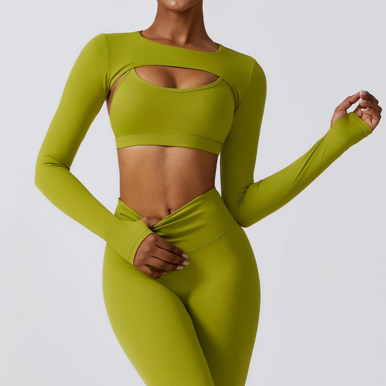 Essential Long-Sleeve Yoga Top