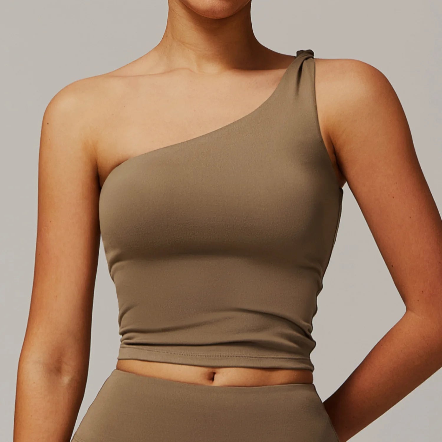 Women Sports Bra Gym Top Push Up Underwear Fitness Bras One Shoulder Yoga Bra Shockproof Yoga Running Bra Sexy Training Vest