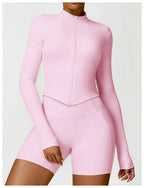 Women’s Long Sleeve Zip-Up Sportswear Top