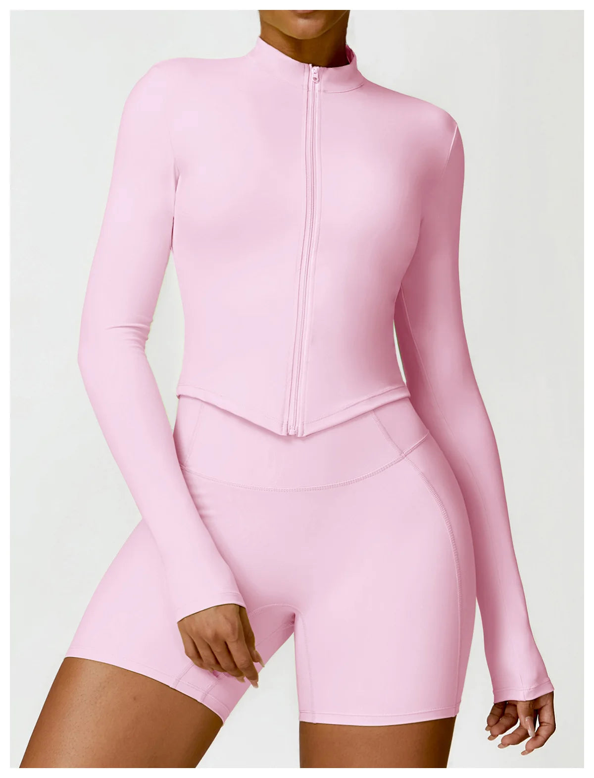 Women’s Long Sleeve Zip-Up Sportswear Top