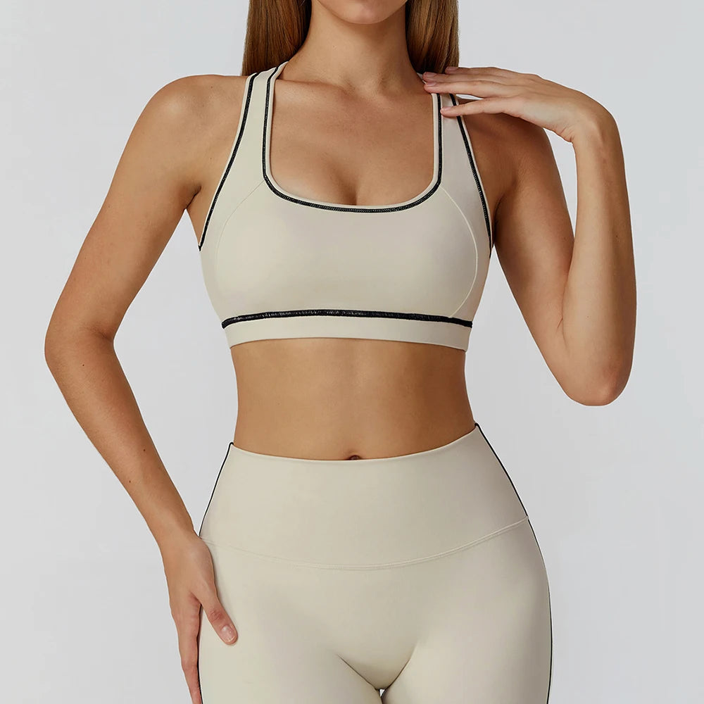 Women’s Shock-Absorbing Sports Bra – Quick Dry & Breathable