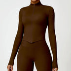 Women’s Long Sleeve Zip-Up Sportswear Top