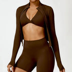 Women’s Long Sleeve Zip-Up Sportswear Top