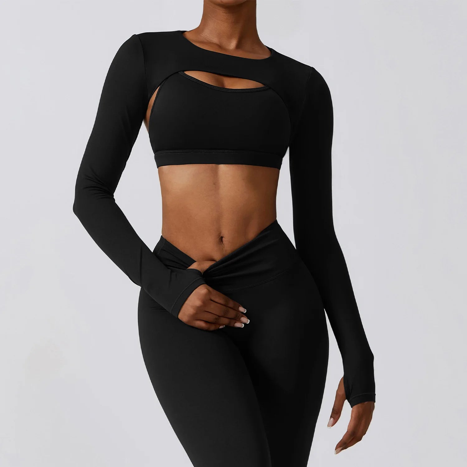 Essential Long-Sleeve Yoga Top