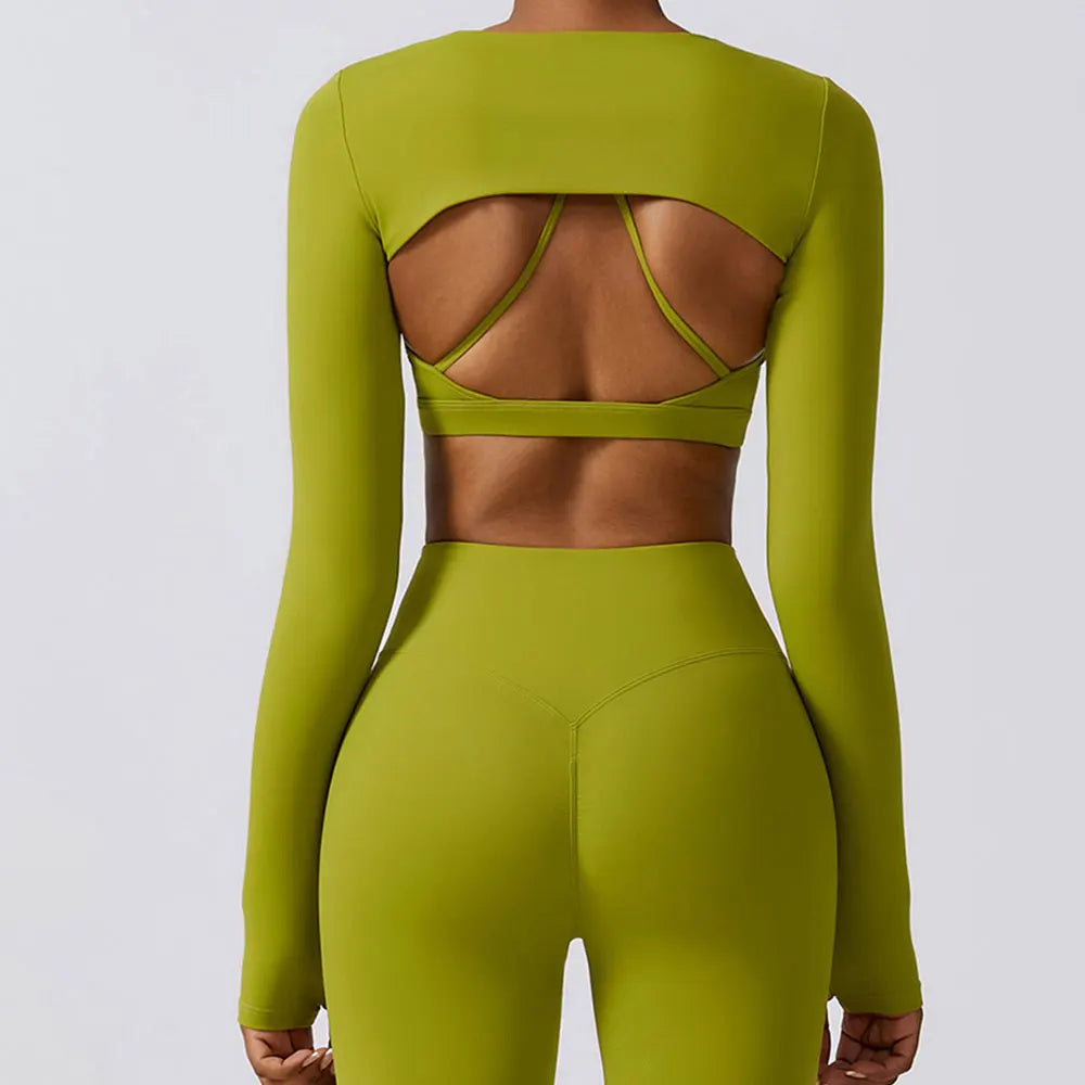 Essential Long-Sleeve Yoga Top