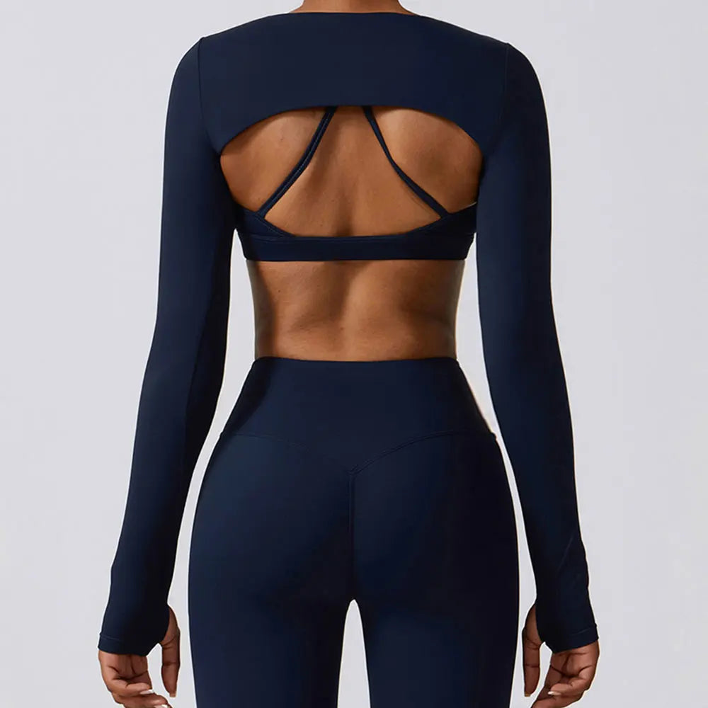 Essential Long-Sleeve Yoga Top