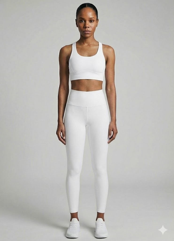 2 Piece Yoga Clothes Women's Tracksuit Athletic Wear Pilates Fitness Suit Gym Workout Push Up Clothes Sports Bra Leggings Suit